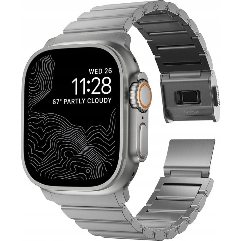Nomad Titanium Band, natural - Apple Watch 49mm/46mm/45mm/44mm/42mm