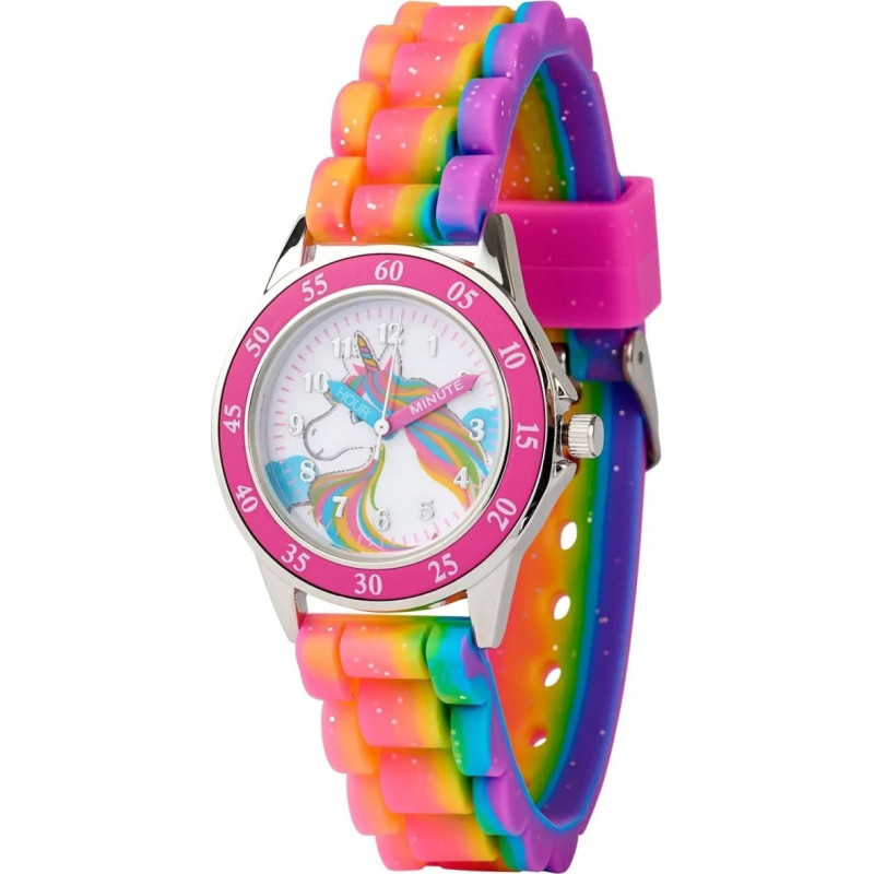 Timex Accutime Time Teacher No License Rainbow