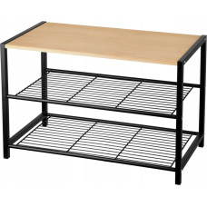 Brunbeste PÓŁKA REGAŁ STOJAK NA BUTY 3-POZIOMOWA 60X30X39CM BRUNBESTE BB-3535