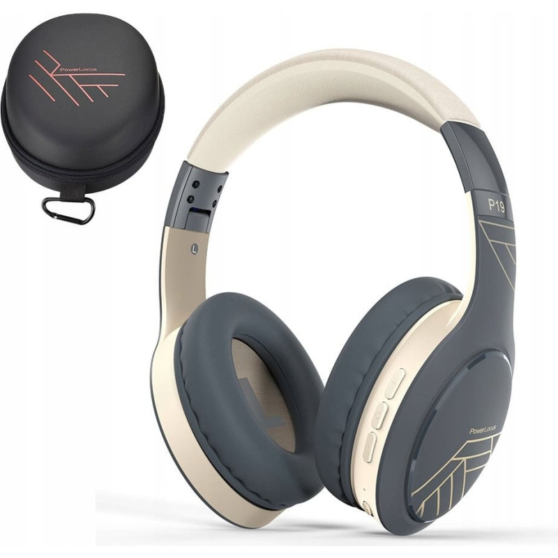 Powerlocus Bluetooth Headphones P19 Asphalt Grey