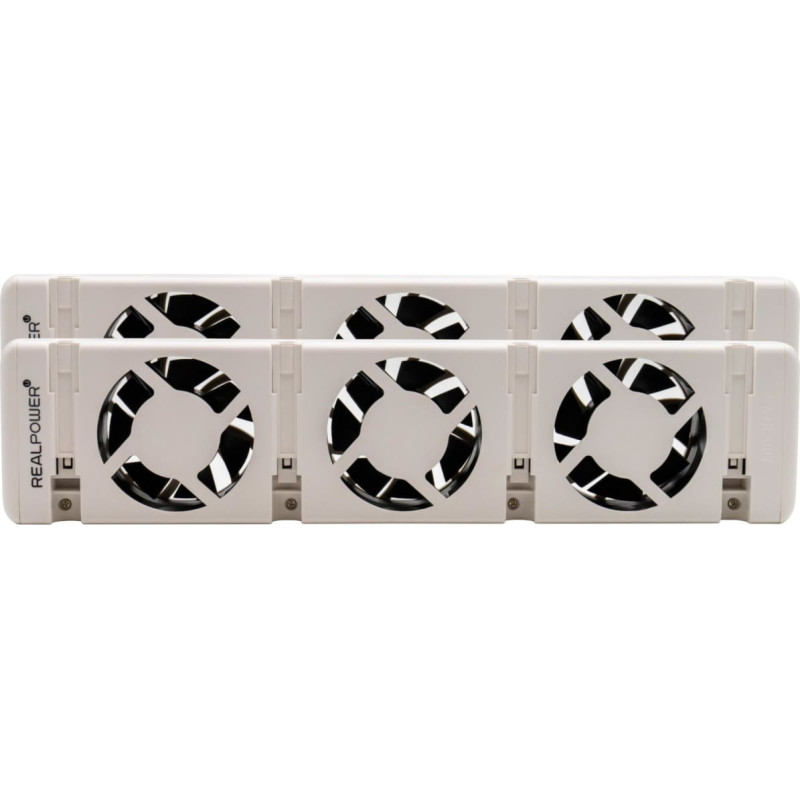 Realpower Heizungslüfter HL-2,2er Set mit 3 Ventilatoren