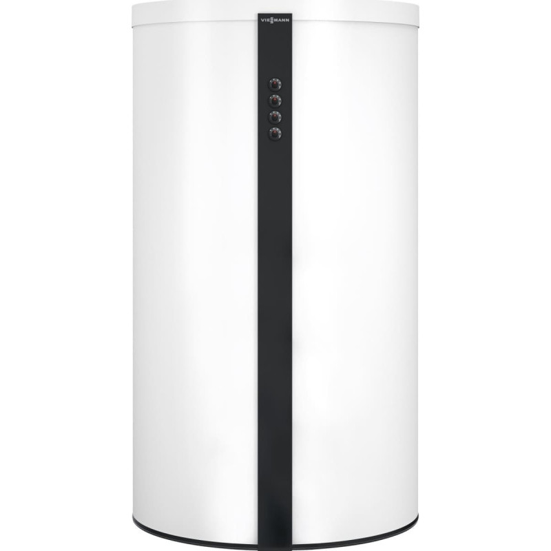 Viessmann Vitocell 100-W - zasobnik buforowy typ SVPA, (kolor perłowo-biały) o pojemności 46 litrów.