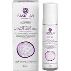 Veoli Botanica BASICLAB_Copperis aktywnie wygładzający krem na dzień do twarzy 0,3% czystego peptydu miedziowego Ujędrnienie i Elastyczność 50ml