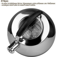 Domoletti KETTLE 3L STAINLESS STEEL CWT003B