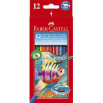 Faber-Castell Kredki Rybka z pędzelkiem (224487)