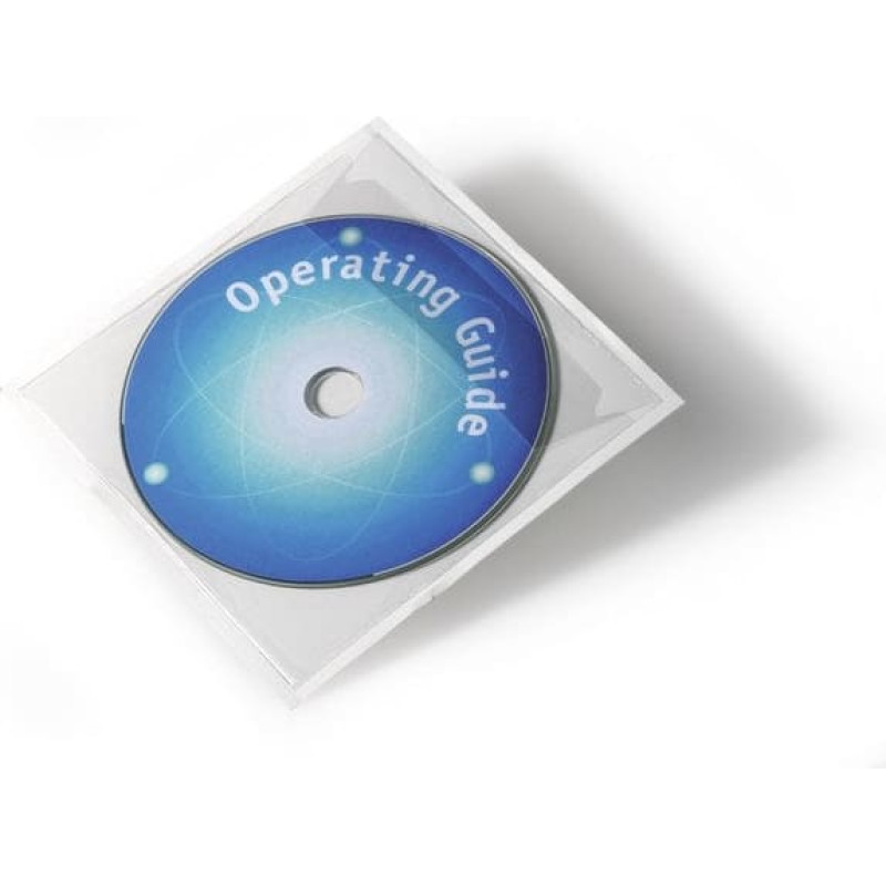 Durable POCKETFIX CD/DVD Selbstklebetasche 100 Stück