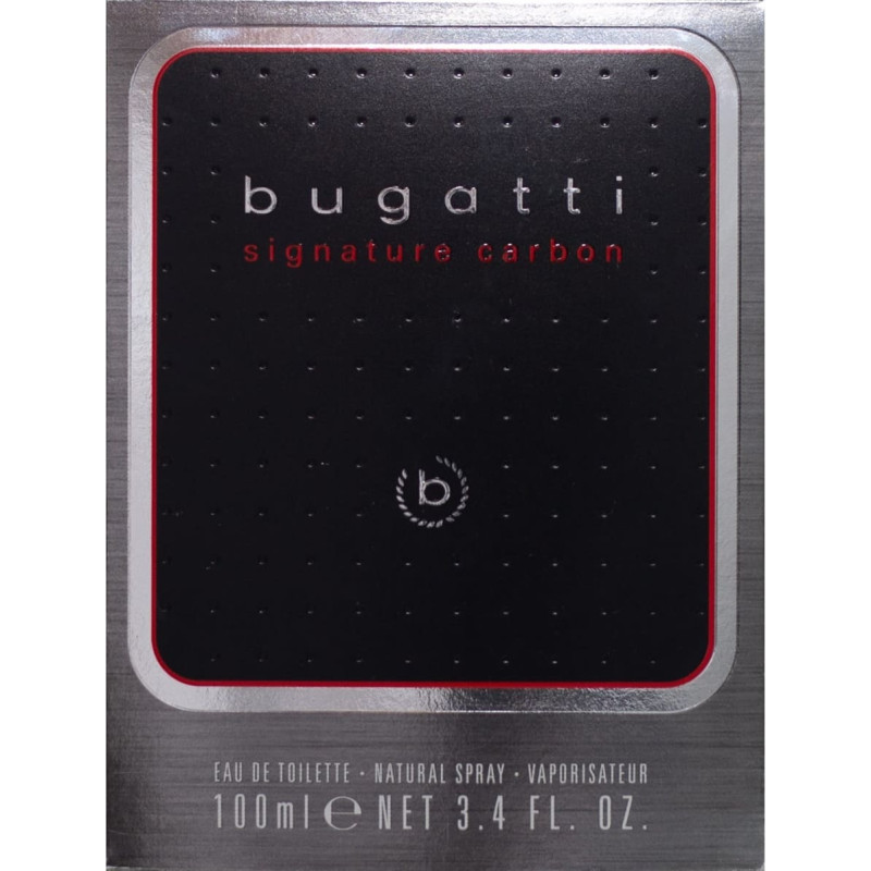Bugatti Signature Carbon Woda toaletowa dla mężczyzn 100 ml