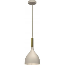 Luminex Noak 4005 lampa wisząca zwis 1x15W E27 beżowa/złota
