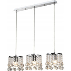 Reality London Crystal 327733-06 lampa wisząca zwis 3x40W E14 chrom
