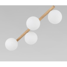 Tkkrywult TK Lighting Estera 5769 plafon lampa sufitowa 4x6W G9 drewniany/biały