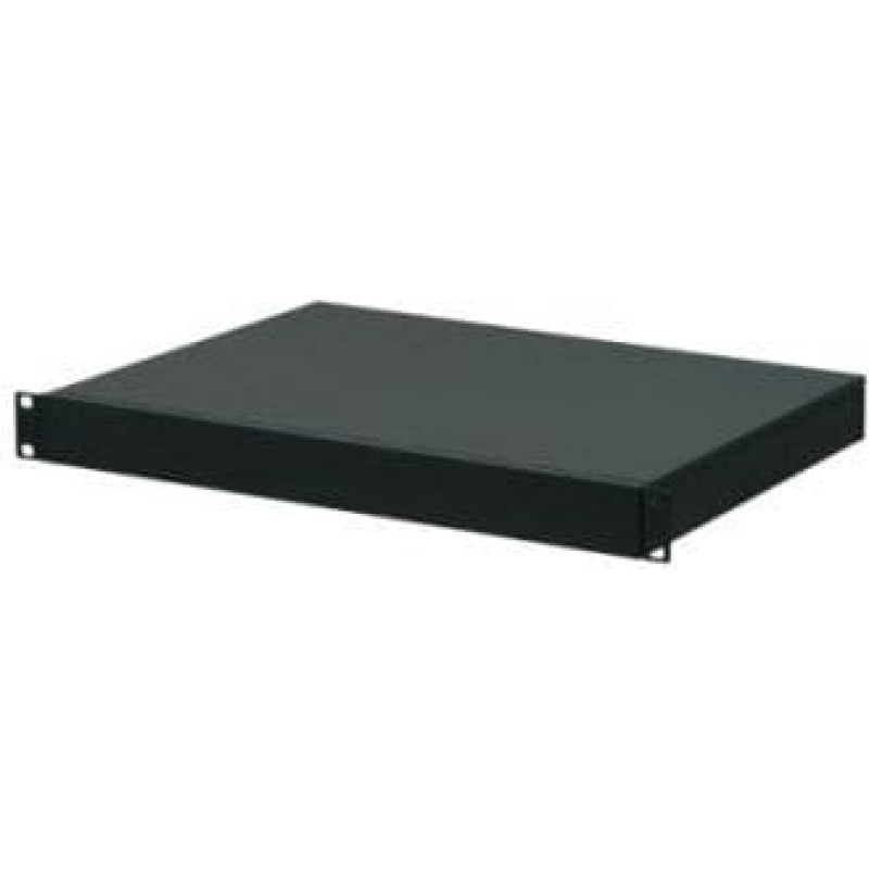 Schroff Interscale 19 Rack Mount Chassis, bez perforacji, 1 HU, 84 HP, 221 mm