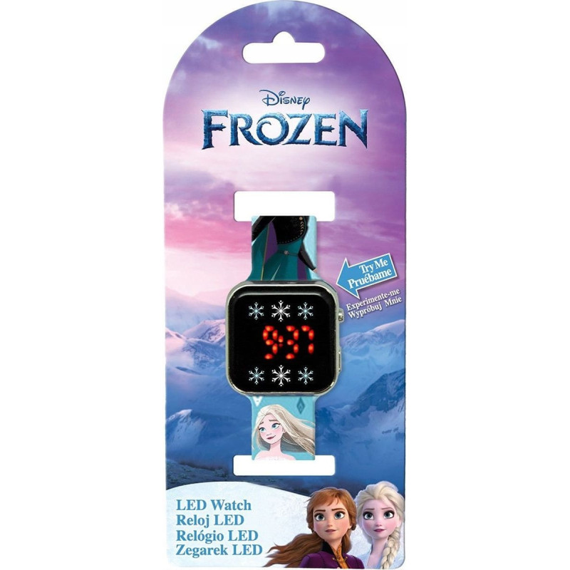 Euroswan Cyfrowy Zegarek Led Na Rękę Dziecięcy Dla Dziecka Kraina Lodu Frozen Elsa / Fzn4918ku / Kraina Lodu