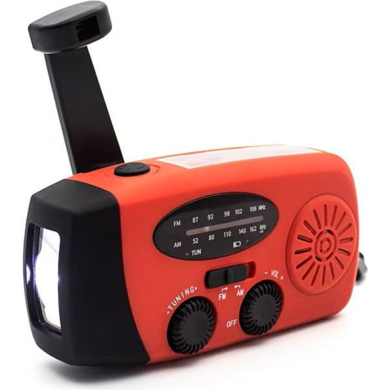 Denver Radio solarne Denver SCR-2005 z lampką i funkcją SOS