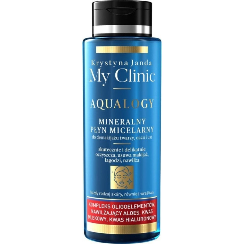 Janda My Clinic Aqualogy Mineralny płyn micelarny 400ml