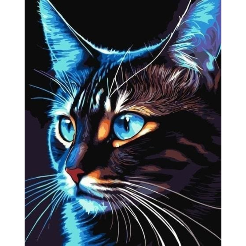 Twoje Hobby Malowanie po numerach - Cosmo-cat 40x50cm