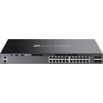 Tp-Link Omada SG6428X łącza sieciowe Zarządzany L3 Gigabit Ethernet (10/100/1000) 1U Czarny