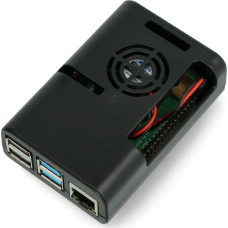 Justpi Obudowa z wentylatorem Raspberry Pi 4B (DNG-16791)