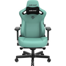 Anda Seat Fotel Anda Seat Fotel gamingowy skórzany Anda Seat Kaiser 3 XL zielony obrotowy