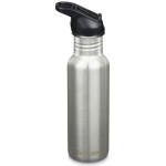 Klean Kanteen Kanteen Classic Narrow (Flip Sport), 532ml/18oz, Brushed Stainless