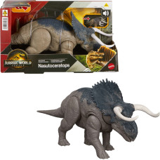 Mattel Figurka Mattel Jurassic World Odrodzenie Nasutoceratops Ryczący dinozaur Figurka (JGC81)