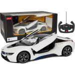 Rastar Auto R/C BMW i8 Rastar 1:14 Biały Drzwi Automatyczne