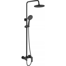 Invena Zestaw prysznicowy Invena SHOWER COLUMN DOKOS W BATH MIXER BLACK
