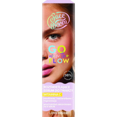 Bodyboom BIELENDA FaceBoom Go With The Flow Rozświetlające serum do twarzy na dzień i noc Witamina C 25 ml