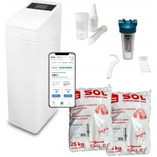 Viessmann Pakiet: Stacja uzdatniania wody - AquaStilla 25 Smart+filtr mechaniczny+test kropelkowy+2x sól regeneracyjna 25kg