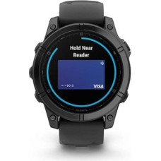 Garmin Fenix E stainless Steel slate grey
