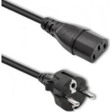 Qoltec Kabel zasilający Qoltec Qoltec Kabel zasilajacy SCHUKO/C13 | 1.8m