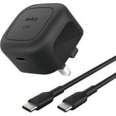 Belkin BOOST Charge USB-C 45W PD PPS+USB-C Kab.sw.WCA013kq1MBK-B6