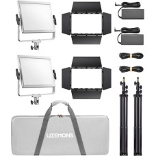 Godox Litemons LP600R 2x Kit LED Panel Licht RGB