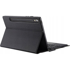 4Kom.pl DUX DUCIS etui TK składane z klawiaturą bezprzewodową do SAMSUNG Tab S9/S9 FE/S10 FE czarne