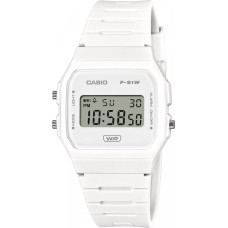 Casio Vintage Zegarek dla dzieci Casio F-91WB-7AEF biały
