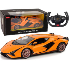 Rastar Auto R/C Lamborghini Sian FKP 37 Rastar 1:14 Pomarańczowe Na Pilota