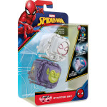 Cobi Battle Cubes 37200 Spider-Gwen Vs Green Goblin Battle Fidget Set, Black