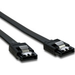 Qoltec SATA - SATA, 0.5m, Czarny (50582)