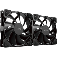 Mars Gaming MFPROX2 2x 120mm PC Case Fan
