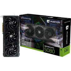 Gainward Karta graficzna Gainward GeForce RTX 5080 Phantom 16GB GDDR7 (NE75080019T2-GB2030P)