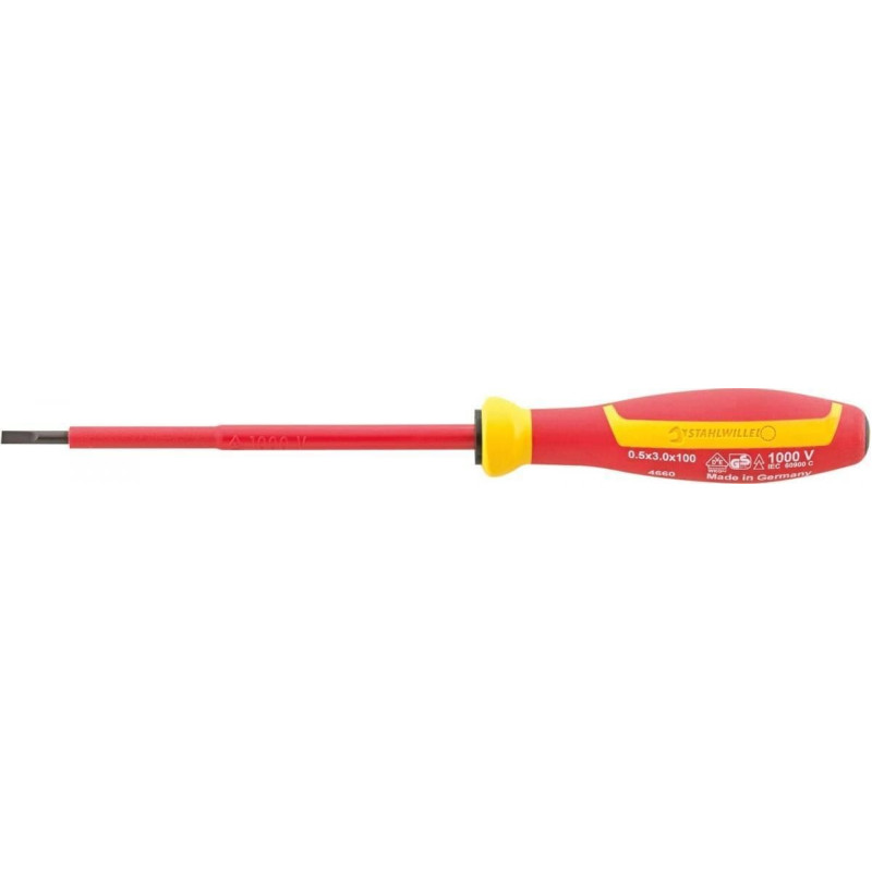 Stahlwille Wkrętak płaski 1,2x6,5x150mm, VDE/1000V, DRALL+