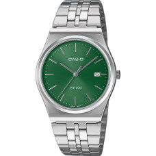 Casio Zegarek Casio Zegarek męski Casio MTP-B145D-3AVEF srebrny