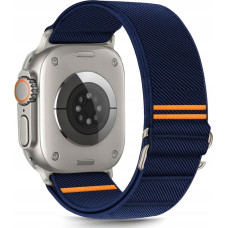 4Kom.pl TECH-PROTECT NYLON SLIP APPLE WATCH 6 / 7 / 8 / 9 / 10 / SE / ULTRA 1 / 2 (44 / 45 / 46 / 49 MM) NAVY