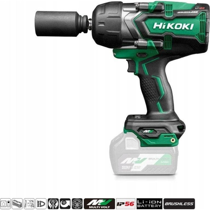 Hikoki Klucz udarowy Hikoki HIKOKI. IMPACT WRENCH 36V WR36DGW2Z 1/2