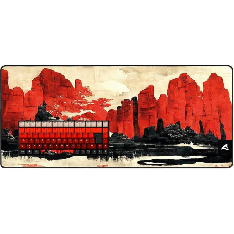 Sharkoon SKILLER SGK50 S3 Design Bundle D3 (rot/schwarz)