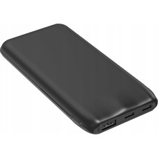 Platinet POWER BANK 10000 mAh 3,7V 37Wh 12W 2x USB-C 1x USB-A BLACK [46031]