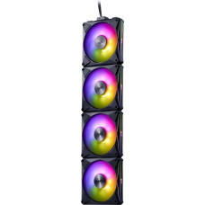 XPG HURRICANE MAG Obudowa komputera Wentylator 12 cm Czarny 1 szt.