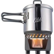 Esbit Zestaw do gotowania Esbit Solid Fuel Cookset Stainless Steel Uniwersalny