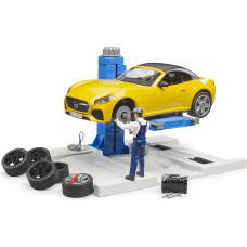 Bruder bworld Car Service Center + bruder Roadster