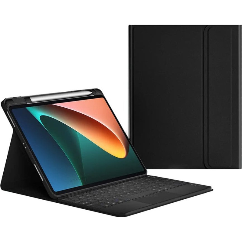 Strado Etui z klawiaturą Bluetooth touchpad do Xiaomi Mi Pad 6/ 6 Pro (Czarne)