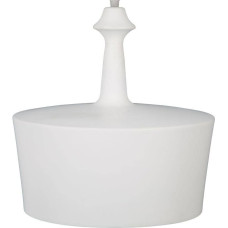 Bigbuy Home Lampa sufitowa, wisząca, biała, Ø 31 cm